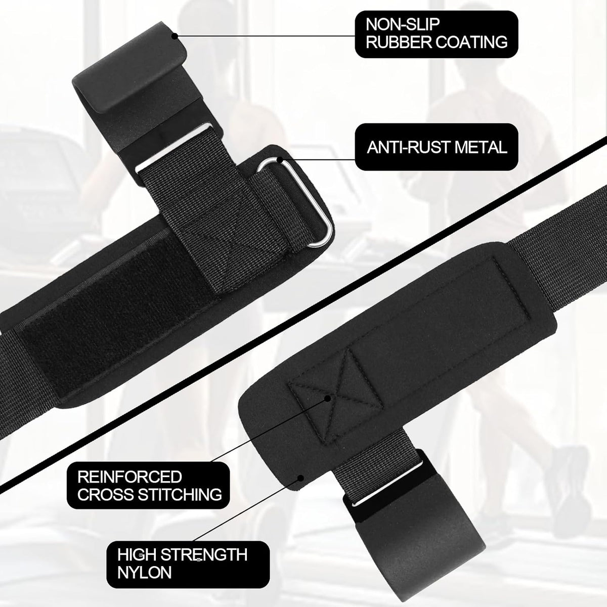 Weight Lifting Hooks,Bear Grips Wrist Wraps,Gym Straps Wrist Supports Non-Slip for Deadlifts, Pull Ups & Shrugs,Ultra Large Capacity Wristband with Thick Padding,8Mm Neoprene Padded for Men and Women